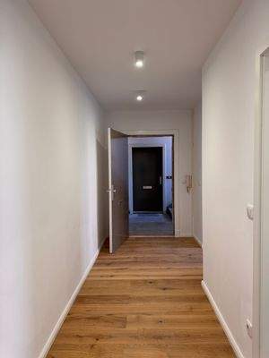 Perspektive zum Eingang