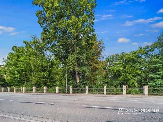 Blick auf den Dörnbergpark