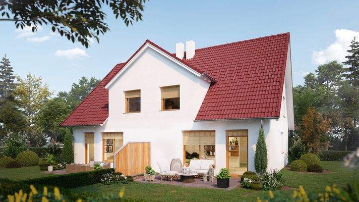 Garten-/Terrassenansicht