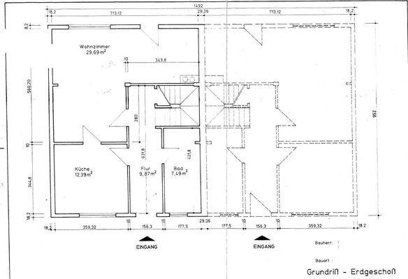 Grundriss Erdgeschoss