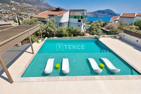 5-Bedroom Panoramic Sea View Villa in Kalkan Antalya