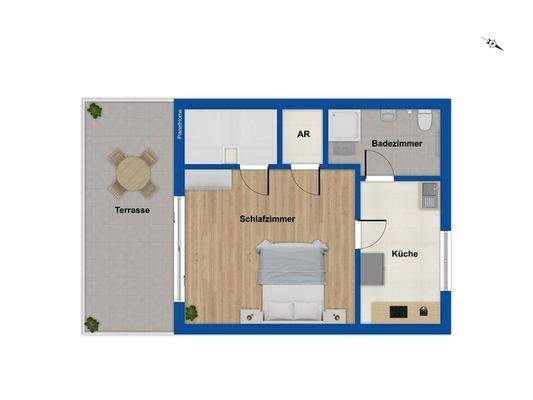 Grundriss Dachgeschoss