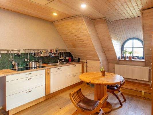 Küche im Obergeschoss