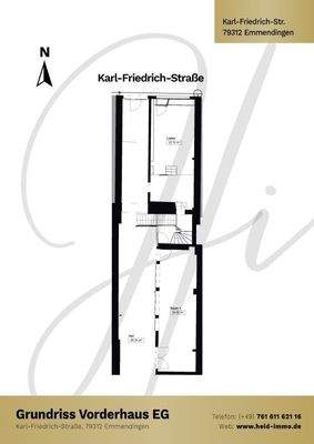 Vorderhaus EG und Anbau Lager