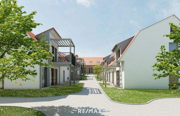 Wohnanlage Visualisierung