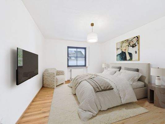 Einrichtungsbeispiel - Schlafzimmer