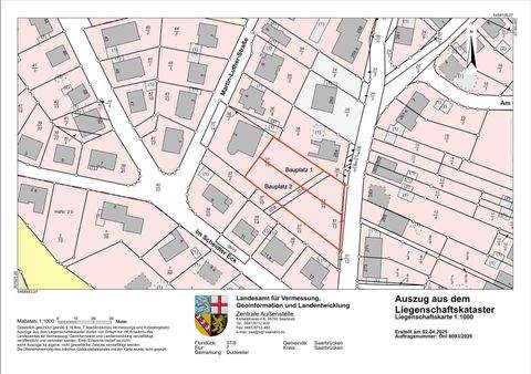 Dudweiler Grundstücke, Dudweiler Grundstück kaufen
