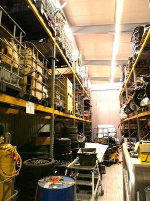 Hochregal / Lager / Halle