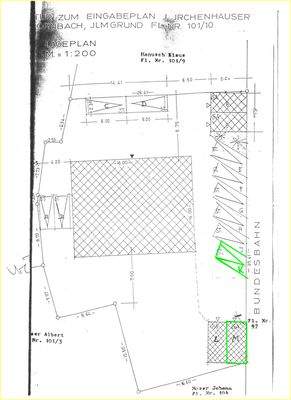 Grundriss Stellpätze