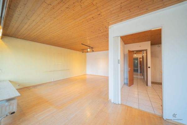 Wohnzimmer-Gegenperspektive