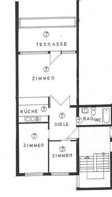 Grundriss Wohnung