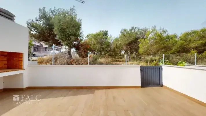 Terrasse mit Aussengrill