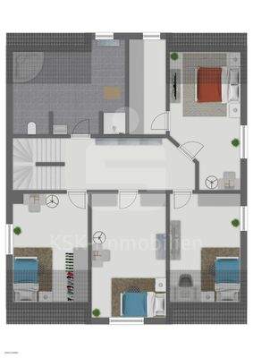 Grundriss Obergeschoss