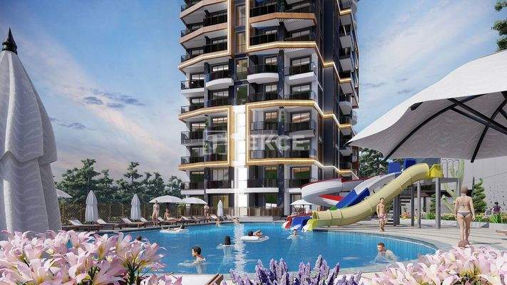 Flats within Complex in Tranquil Location in Alanya