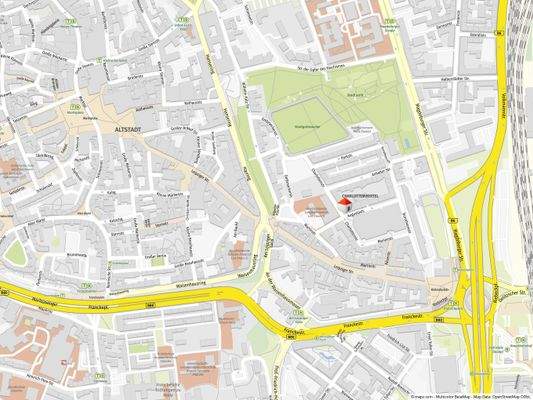 Geolyzer Kartenausschnitt