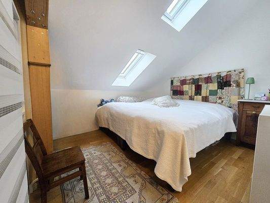 Dachstudio Schlafbereich