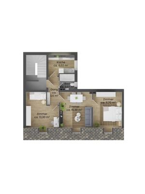 Dachgeschoss 1