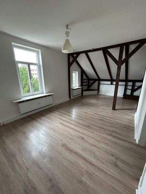 Wohnzimmer im Dachgeschoss 