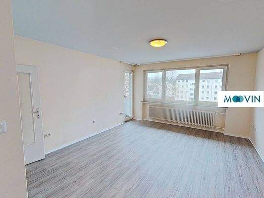 Ansicht I: Wohn- und Esszimmer