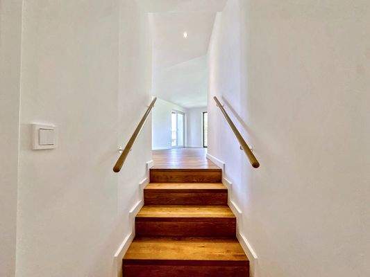 Treppe in die schlafraum
