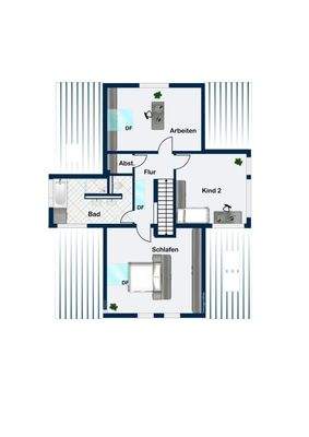 Grundriss Dachgeschoss