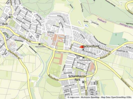 Geolyzer Kartenausschnitt