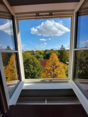 Ausblick Wohnen straßenseitig