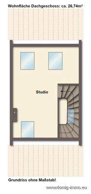 Grundriss DG ohne Maßstab