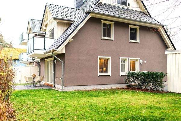 Außenansicht zur Musterwohnung