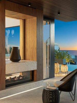 Open fire Villa in Portals