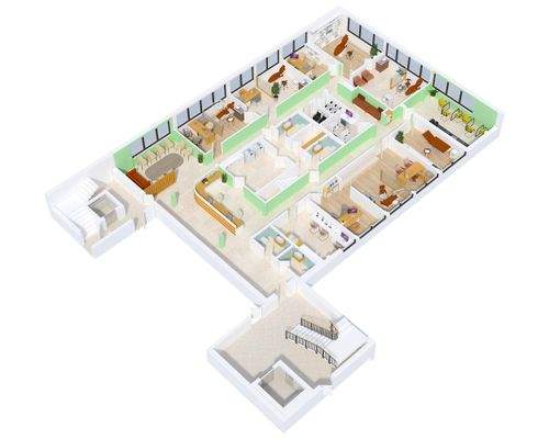 Praxis 1. OG mit - bereits vermietet