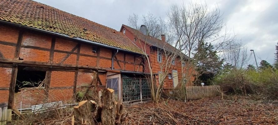 03_Wohnhaus und Stallanbau Rückseite