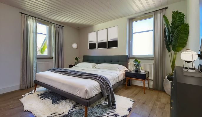 Schlafzimmer KI Visualisierung