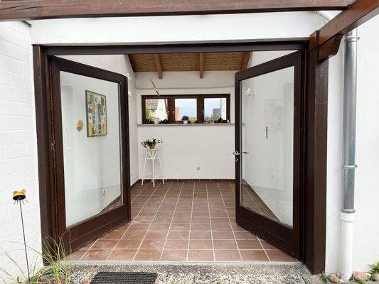 Blick in den Wintergarten