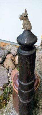 Säule an der Terrasse