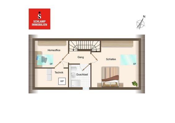 Grundriss Dachgeschoss