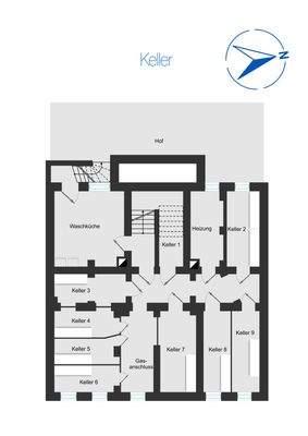 Grundriss Keller