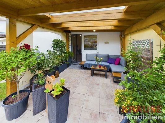 überdachte Terrasse Südausrichtung