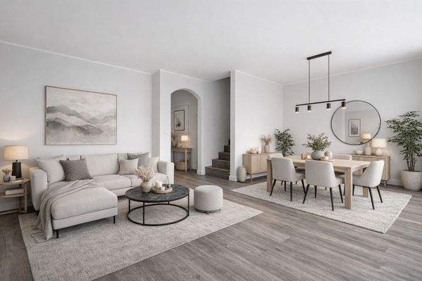 KI Gestaged / Wohnzimmer