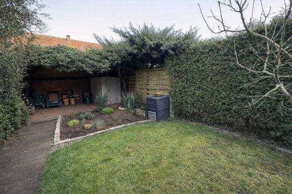 Überdachte Terrasse