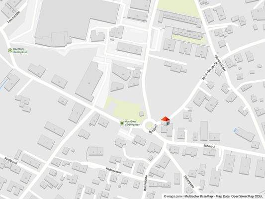 Geolyzer Kartenausschnitt