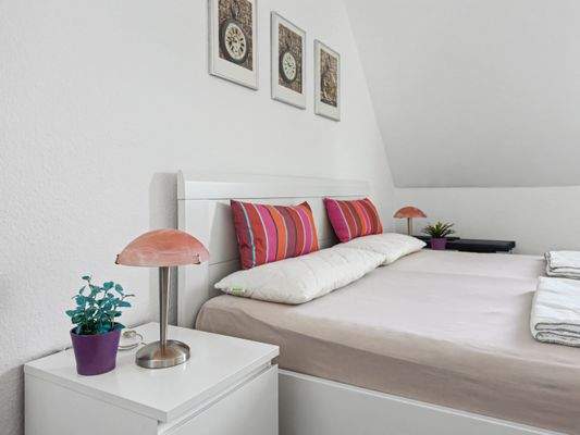 Schlafzimmer-weiter Ansicht 