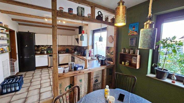 Essbereich und Küche