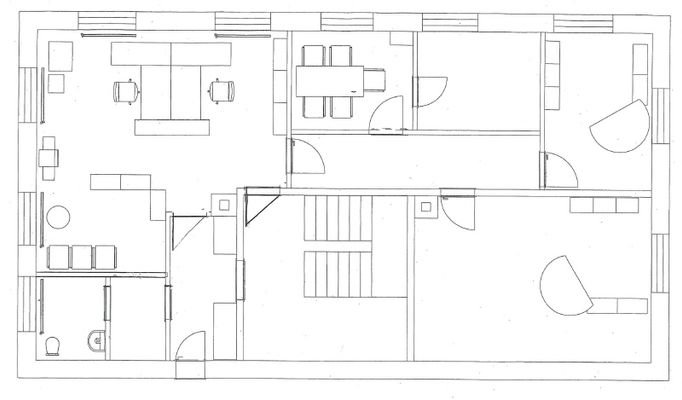 Grundrissskizze