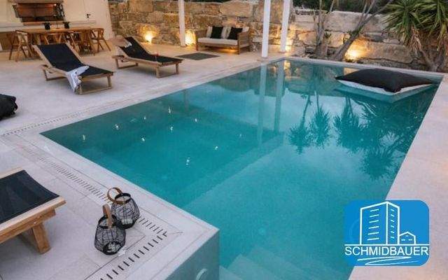 Kreta, Kamilari: Luxusvilla mit herrlicher Aussicht in traumhafter Lage zu verkaufen