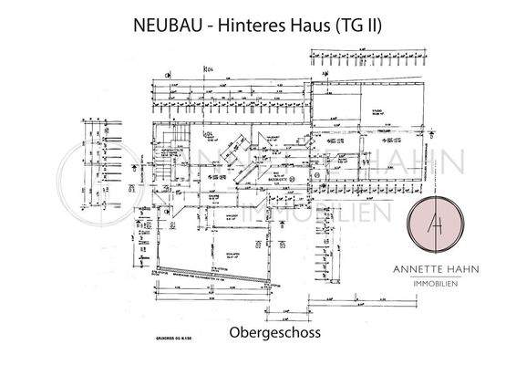 Grundriss TG II Neubau Obergeschoss 