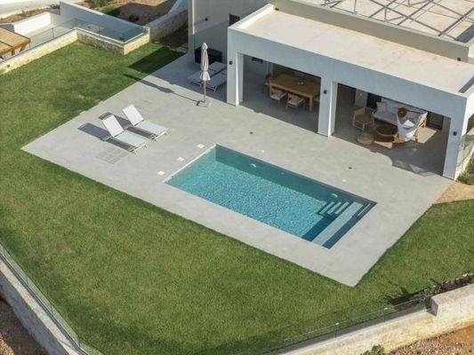 Kreta, Gallos: Luxuriöse Neubauvilla mit Meerblick zu verkaufen