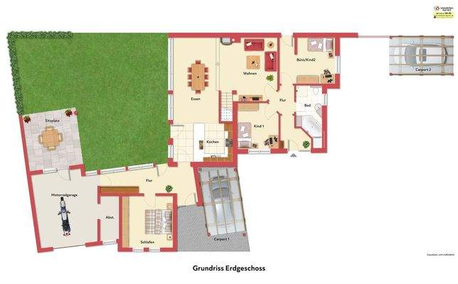 Grundriss Erdgeschoss