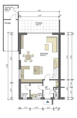 Grundriss Erdgeschoss