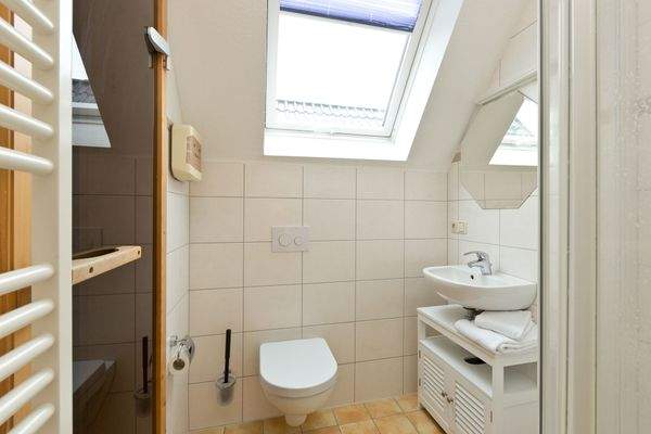 Badezimmer mit Sauna DG